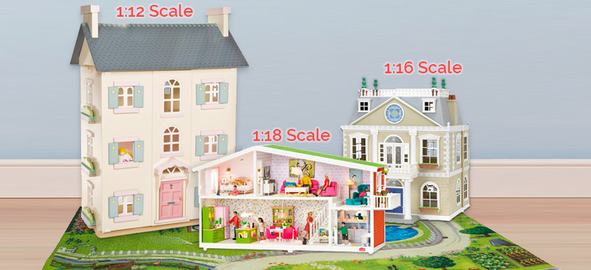 1 inch scale dollhouse dolls