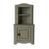Maileg Miniature Corner Cabinet - Mouse - Light Green