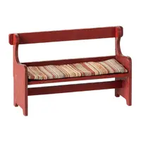 Maileg Bench for Mouse - Red