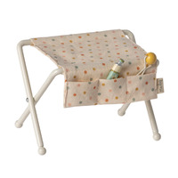 Maileg Nursery Table - Off-White Dots - Baby Mouse