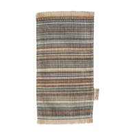 Maileg Miniature Rug - Striped Blue - Medium