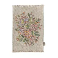 Maileg Miniature Rug - Flowers - Medium