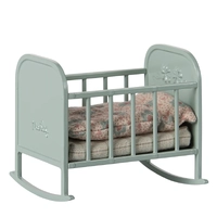 Maileg Cradle My - Blue Mint