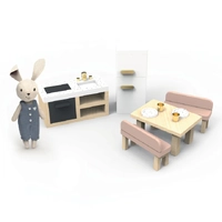 Speedy Monkey Dolls House Kitchen + 1 Character