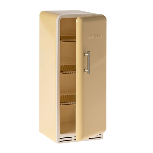 Maileg Miniature Fridge - Yellow