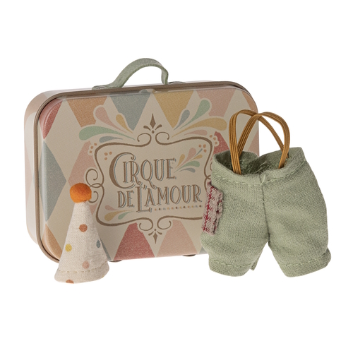 Maileg Clown Clothes in Suitcase - Little Brother