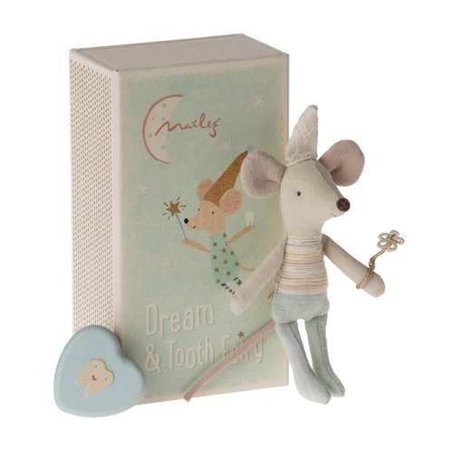 Maileg Tooth Fairy Little Brother Mouse in Box