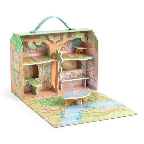 Djeco Tinyly Sylvia & Fox's Woodland House