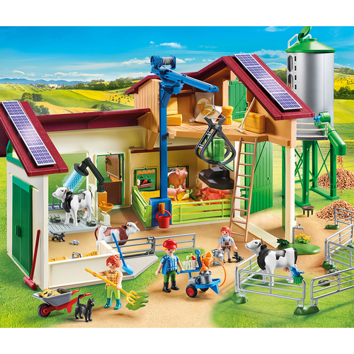 playmobil farm animals
