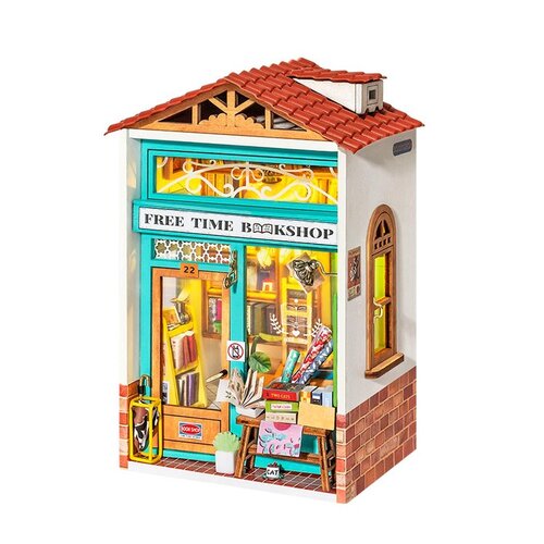 Rolife Miniature Dollhouse-Wooden Mini House Set to Build-Cute