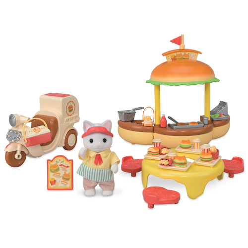 Sylvanian Families Hamburger Stand