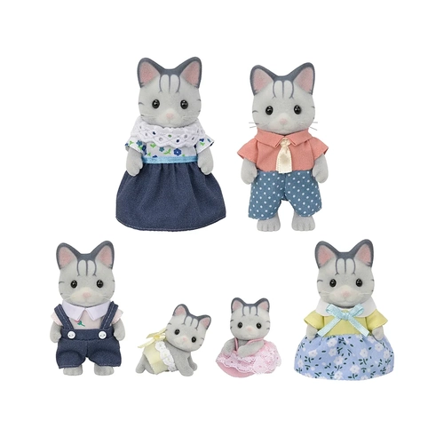 Sylvanian Families Fisher Cat Family